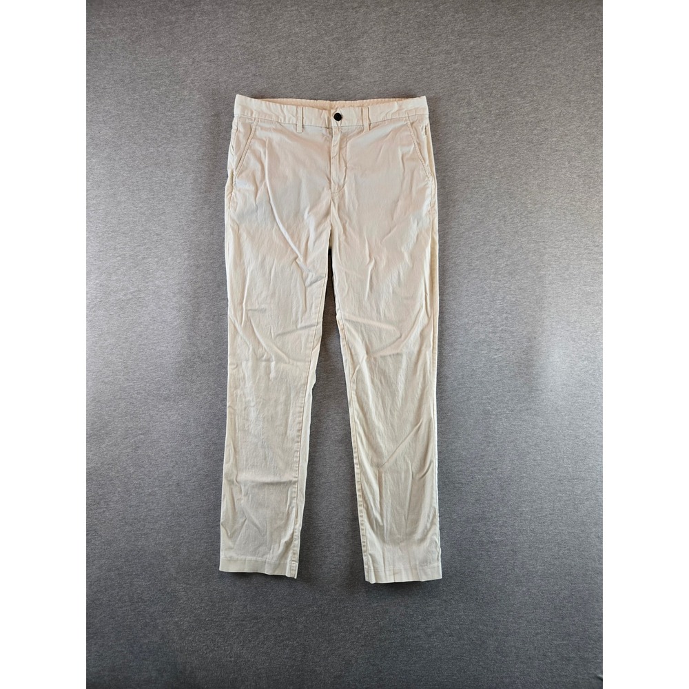 Radmor Golf Pants Mens 33 Birch Cream Sustainable‎ Cotton Lyocell RMBP10001